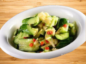 O: Asian Cucumber Salad - 凉拌黄瓜