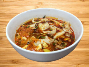 S2: MT. Qi Pork Hand-Ripped Noodle Soup - 岐山臊子汤扯面