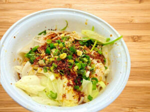 H1: Spicy Hot-Oil Seared Hand-Ripped Noodles – 油泼扯面